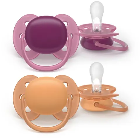 Philips Pacifier Smoczki ultra soft SCF093/03 – zdjęcie 2