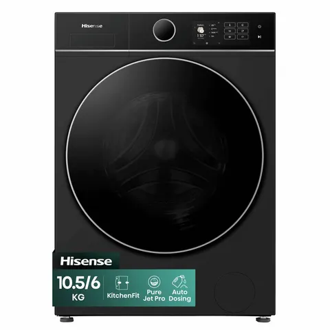 Hisense WD5I1045BBQ Black – image 2