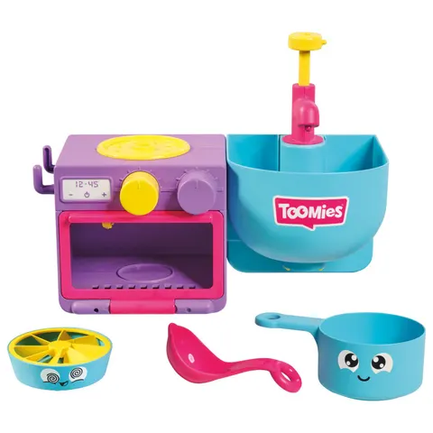 Tomy Toomies Bubble & Bake Bathtime Kitchen Bath Toy – image 3