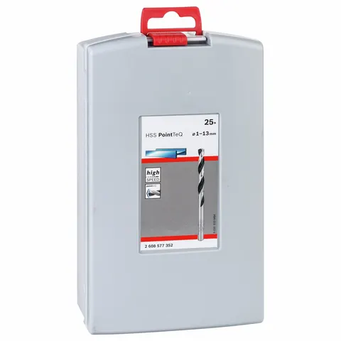 Bosch 25 Piece PointTeq HSS Drill Bit Set – image 4