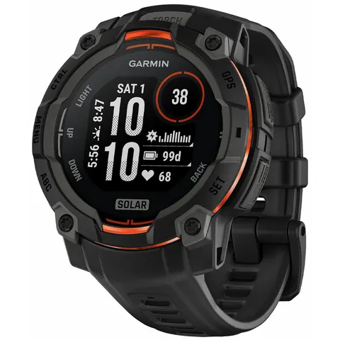 Garmin Instinct 3 Solar 45mm Smart Watch - Black – Black Medium – image 3