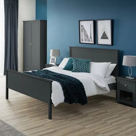 Julian Bowen Maine Single Bed Frame - Anthracite – Anthracite Single – image 2