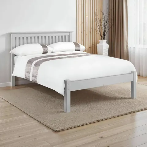 Julian Bowen Barcelona LFE Double Bedframe - Grey – Grey Double – image 2