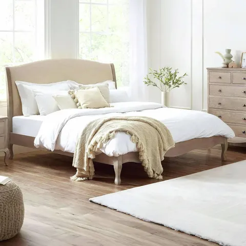 Julian Bowen Camille Double Bedframe - Neutral – Neutral Double – image 2