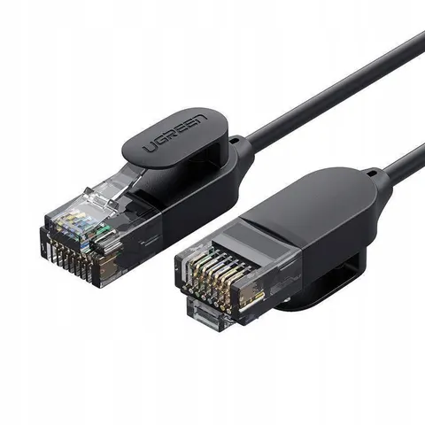 Kabel Ugreen NW122 Cat6A 1m (czarny) Ugreen – zdjęcie 2