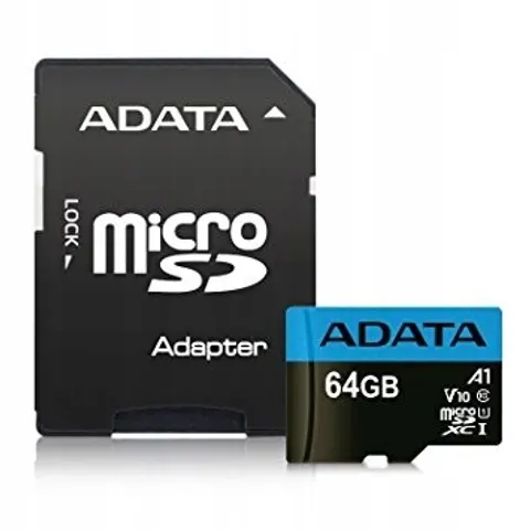 Adata microSD Premier 64GB UHS1/CL10/A1+adapter – zdjęcie 2