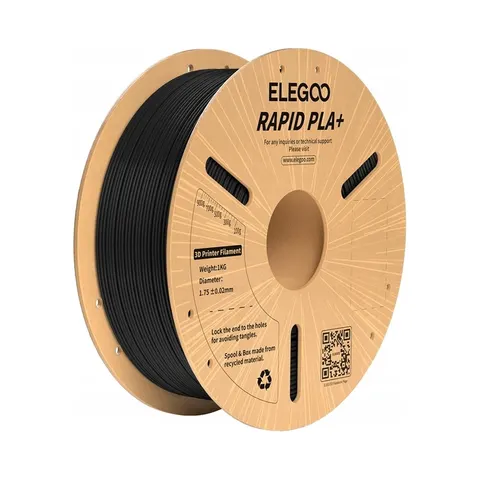 Filament Elegoo Rapid Pla+ (czarny) Elegoo – zdjęcie 2