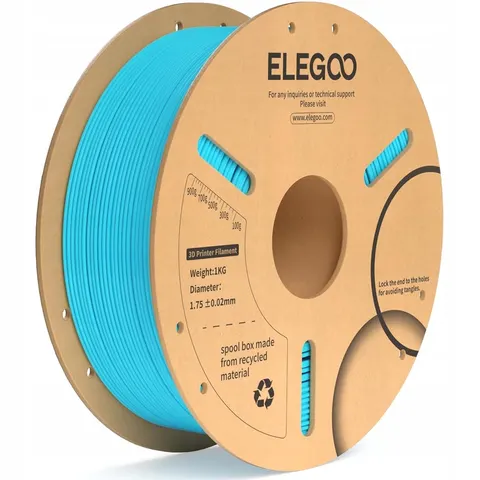 Filament Elegoo Pla+ 1kg (błękitny) Elegoo – zdjęcie 2