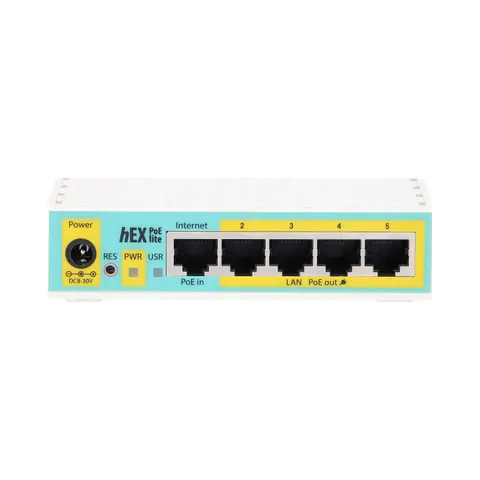 Mikrotik Routerboard hEX PoE lite (RB750UPr2) – zdjęcie 3