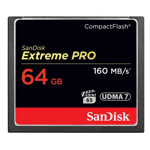 Sandisk 64GB Compact Flash Extreme Pro Cf +160MB/s – zdjęcie 2