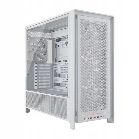 Corsair Obudowa Frame 5000D Biała Mid Tower Airflow – zdjęcie 2