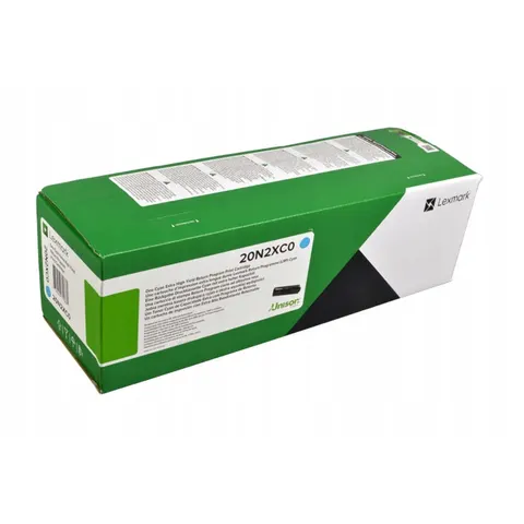 Toner Lexmark 20N2XC0 niebieski (cyan) – zdjęcie 2