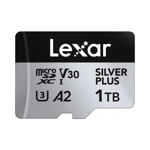 Karta pamięci Lexar High-Performance Silver Plus microSDXC 1TB adapter – zdjęcie 3