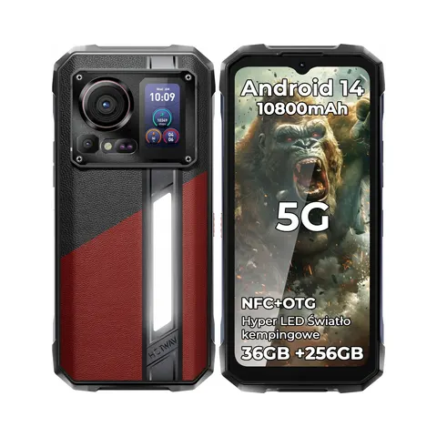 Smartfon Hotwav Hyper 7 Pro (czerwony) Hotwav – zdjęcie 2