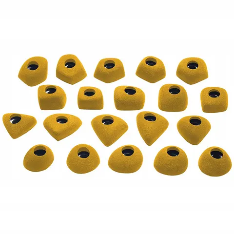 Ocun Footholds Set 1 Bolt-on Yellow – zdjęcie 2