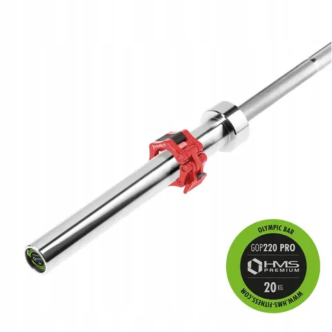 Gryf olimpijski Hms GOP220 Pro (220 cm) – zdjęcie 5