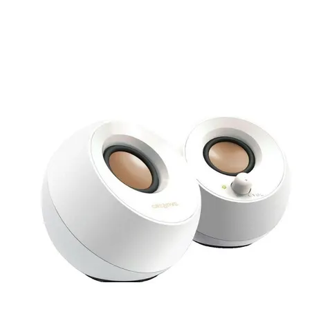 Creative Głośniki do komputera Pebble 2.0 biały/ white Usb – zdjęcie 5