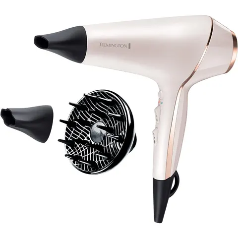 Remington Proluxe Ionic Hair Dryer With Diffuser and Concentrator Gold – image 2
