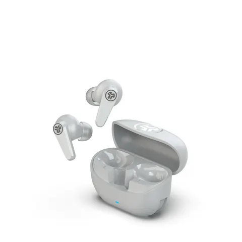 JLAB Go Pods ANC Earbuds - White – image 3