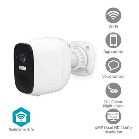 Caméra de surveillance Wifi autonome NEDIS – image 2