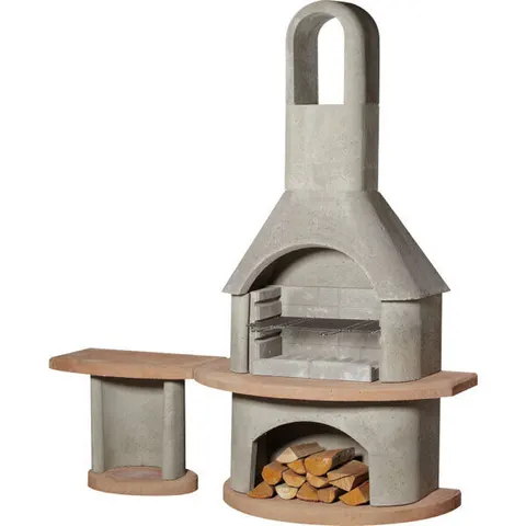 Buschbeck Carmen Masonry Barbecue With Side Table – image 2