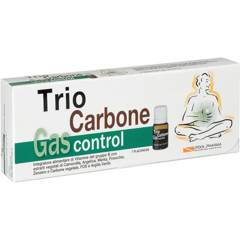 triocarbone Trio Carbone Gas Control 7 Flaconcini – immagine 2