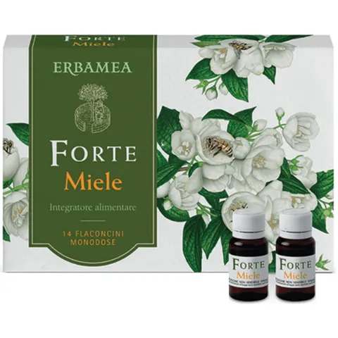 Erbamea Forte Miele 14 Flaconcini – immagine 3