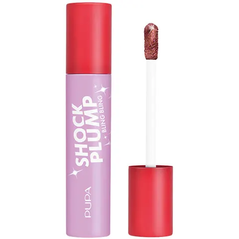 Pupa Shock Plump Bling 014- 24 CARAT CHOCO – immagine 2