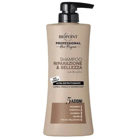 Biopoint Shampoo Riparazione e bellezza con Kerplex – immagine 3