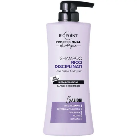 Biopoint Shampoo Ricci disciplinati – immagine 4