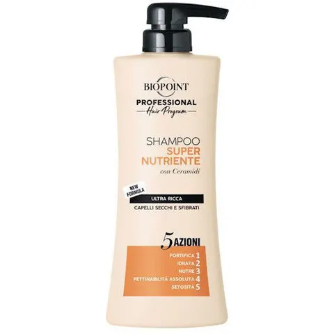Biopoint Shampoo Super Nutriente - 400 ML – immagine 5
