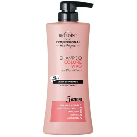 Biopoint Shampoo Colore Vivo - 400 ML – immagine 3
