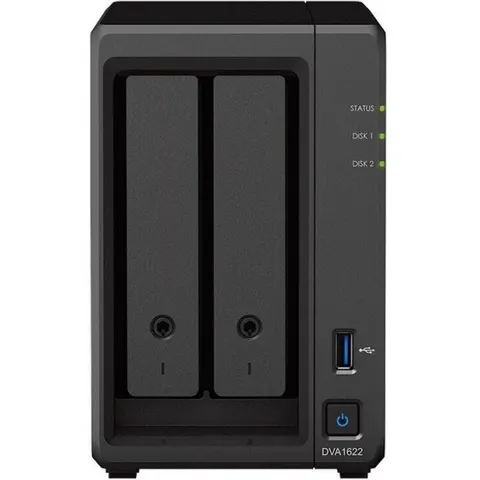Synology dva1622 nvr system 2-bay empty housing – immagine 2