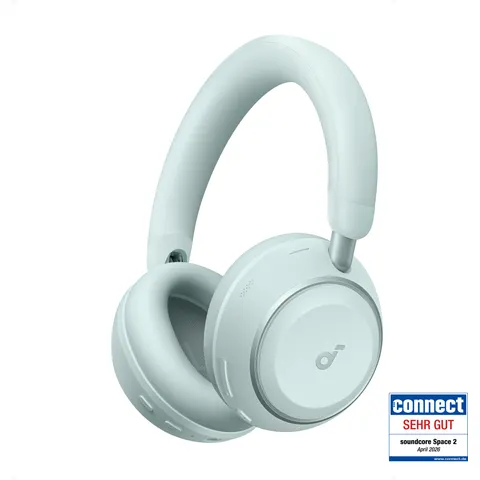 eufy Space 2 Bluetooth Noise Cancelling Kopfhörer Salbeigrun – Bild 2