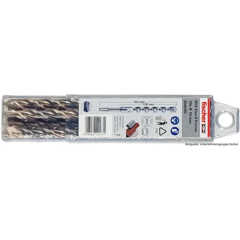 Fischer Hammerbohrer SDS-plus II Pointer 12/110/160(10) – Bild 3