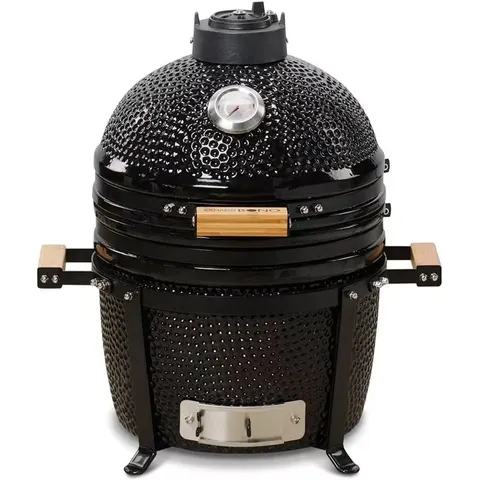 Barbecue Kamado Bono Minimo 15'' Nero – immagine 2