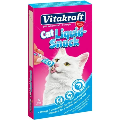 Vitakraft CAT LIQUID SNACK OMEGA 3 – immagine 3