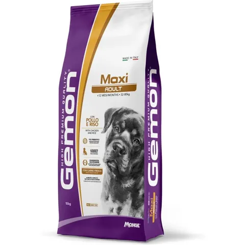 Monge MAXI ADULT CON POLLO E RISO 15KG – immagine 3