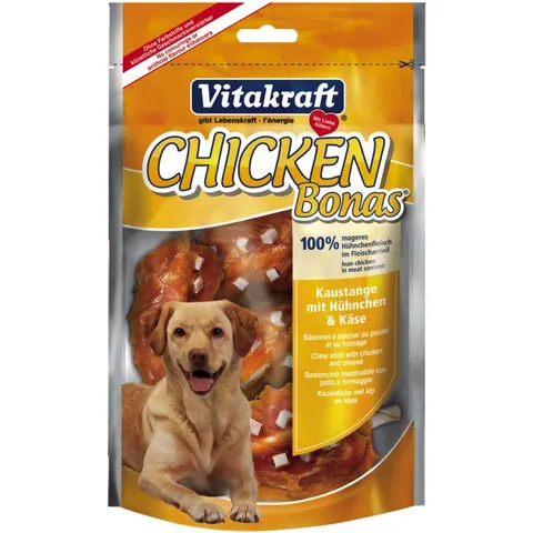 Vitakraft BONAS BASTONCINI POLLO C/FORMAGGIO 80 GR. – immagine 2