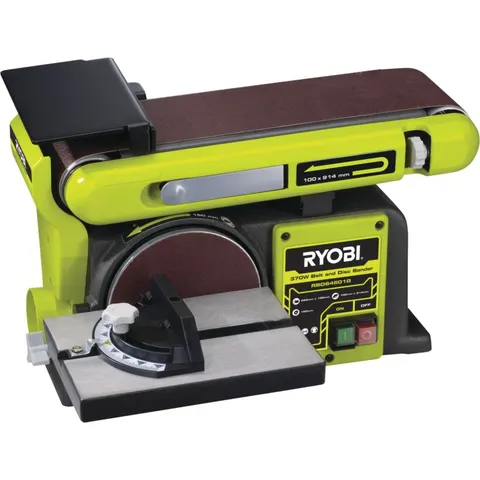 Ryobi RBDS4601G LEVIGATRICE A NASTRO E DISCO 375W – immagine 2