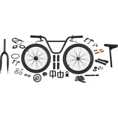 Colony Kit Assemblaggio per BMX Flatland (Nero) – immagine 2