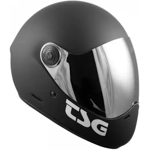 Casco TSG Pass Pro Solid Downhill (S - Matt Black) taglia S – immagine 2