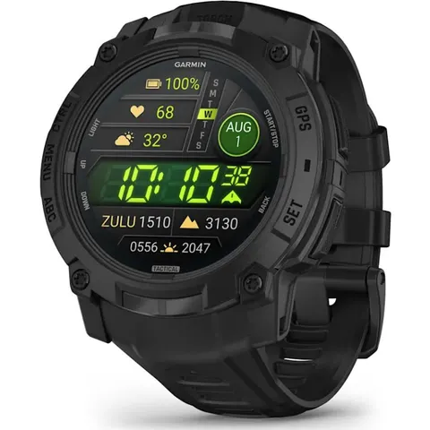 Garmin Instinct® 3 50mm Tactical AMOLED Schwarz – Bild 2