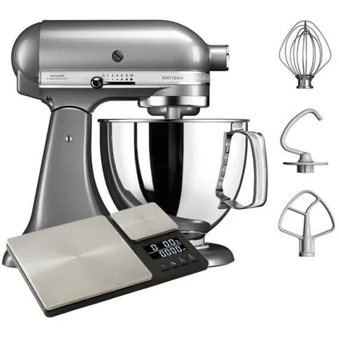 KitchenAid 5KSM125BCU Artisan Stand Mixer - Silver – image 3