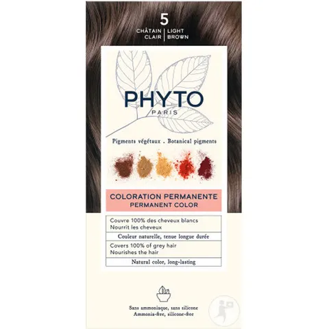 Phytocolor 5 Helles Braun – Bild 3