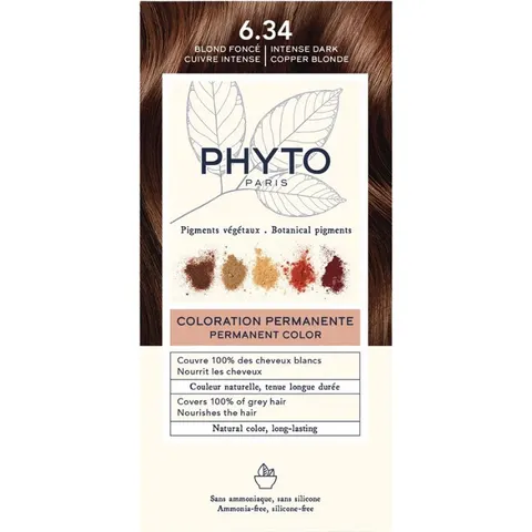 Phytocolor 6.34 Dunkelblond Kupfer – Bild 3