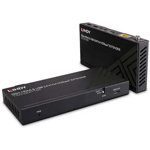 Lindy 39384 CAT.6 HDBaseT KVM Extender, 4K – Bild 2