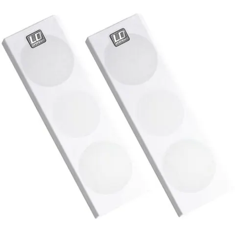 LD Systems Dave 8 XS W Frontblende, 2er SET, weiß – Bild 2