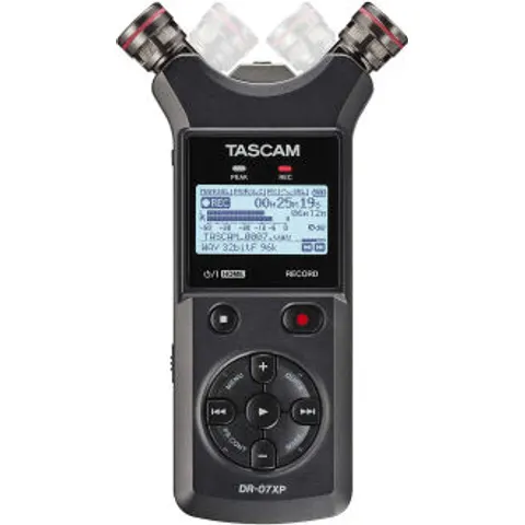 Tascam DR-07XP Stereo-Audiorecorder – Bild 2