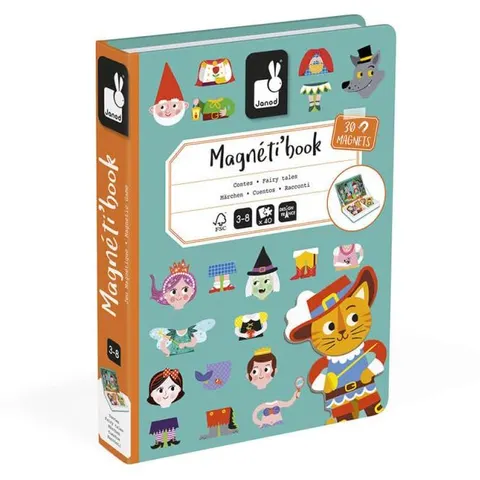 Janod Magnéti'book Fiabe, 30 magneti – immagine 2
